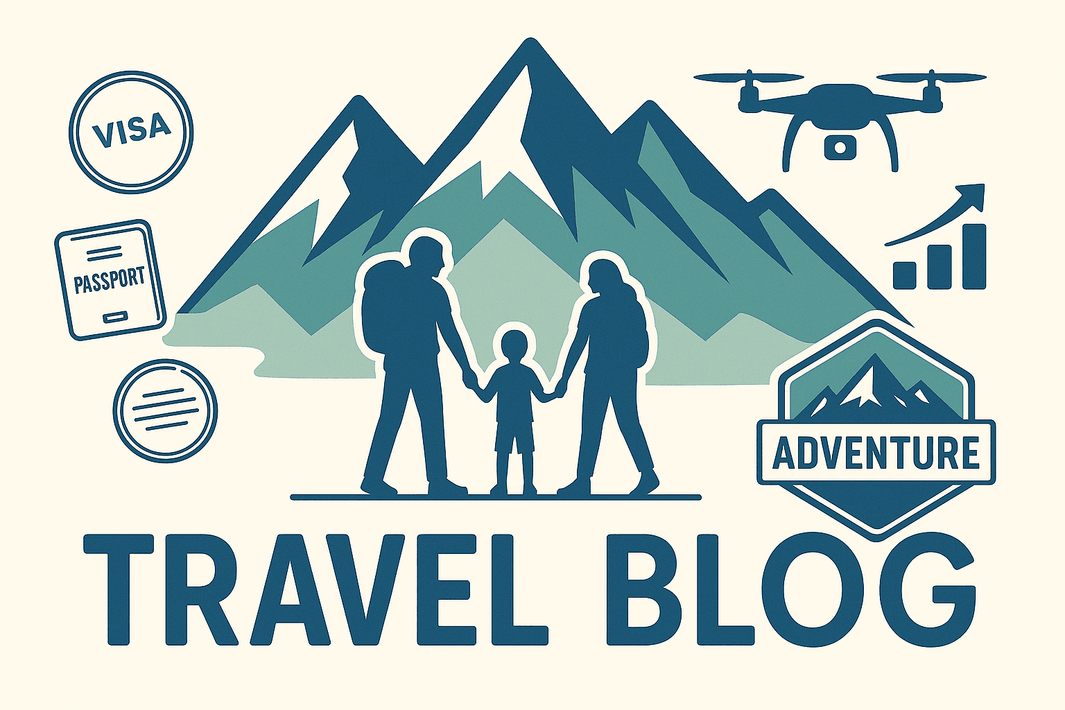 Widmowo travel blog banner - mountains, travel, and adventure